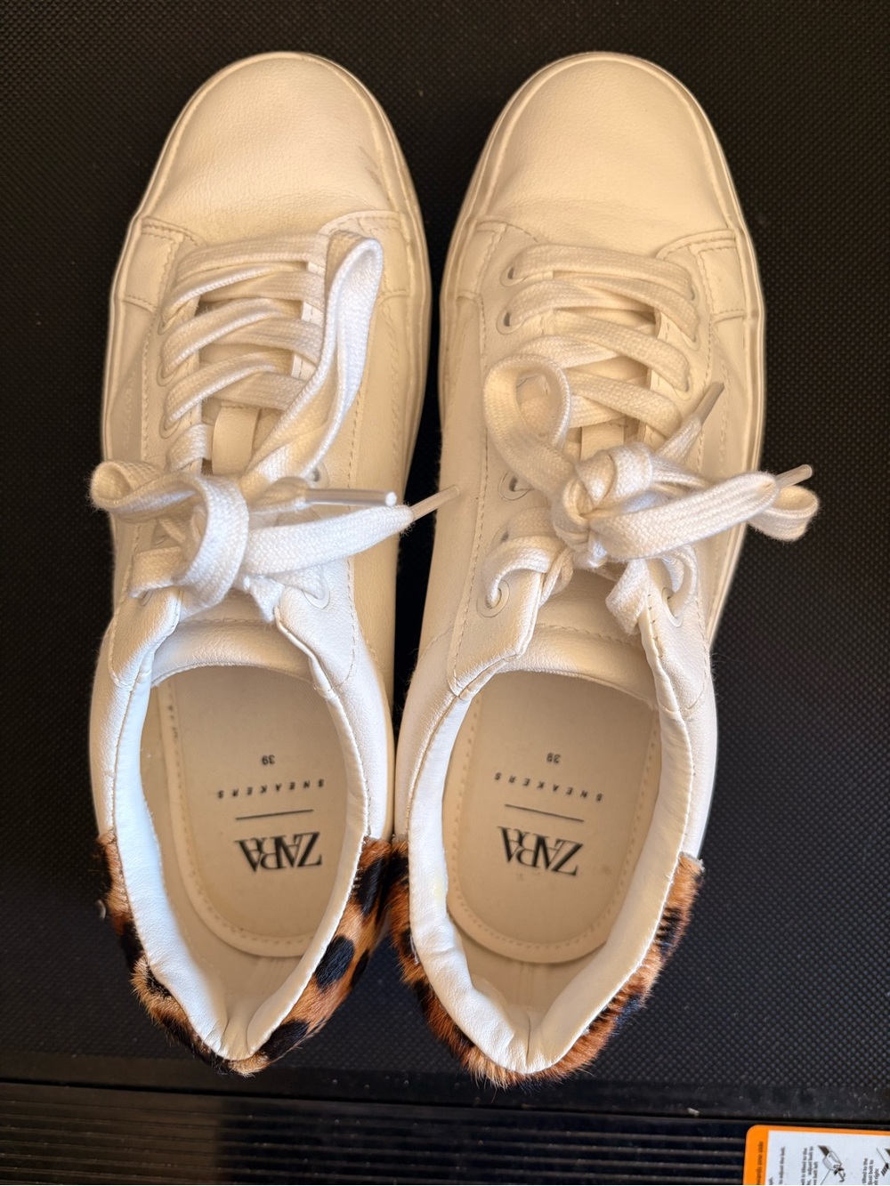 Zara White Sneakers